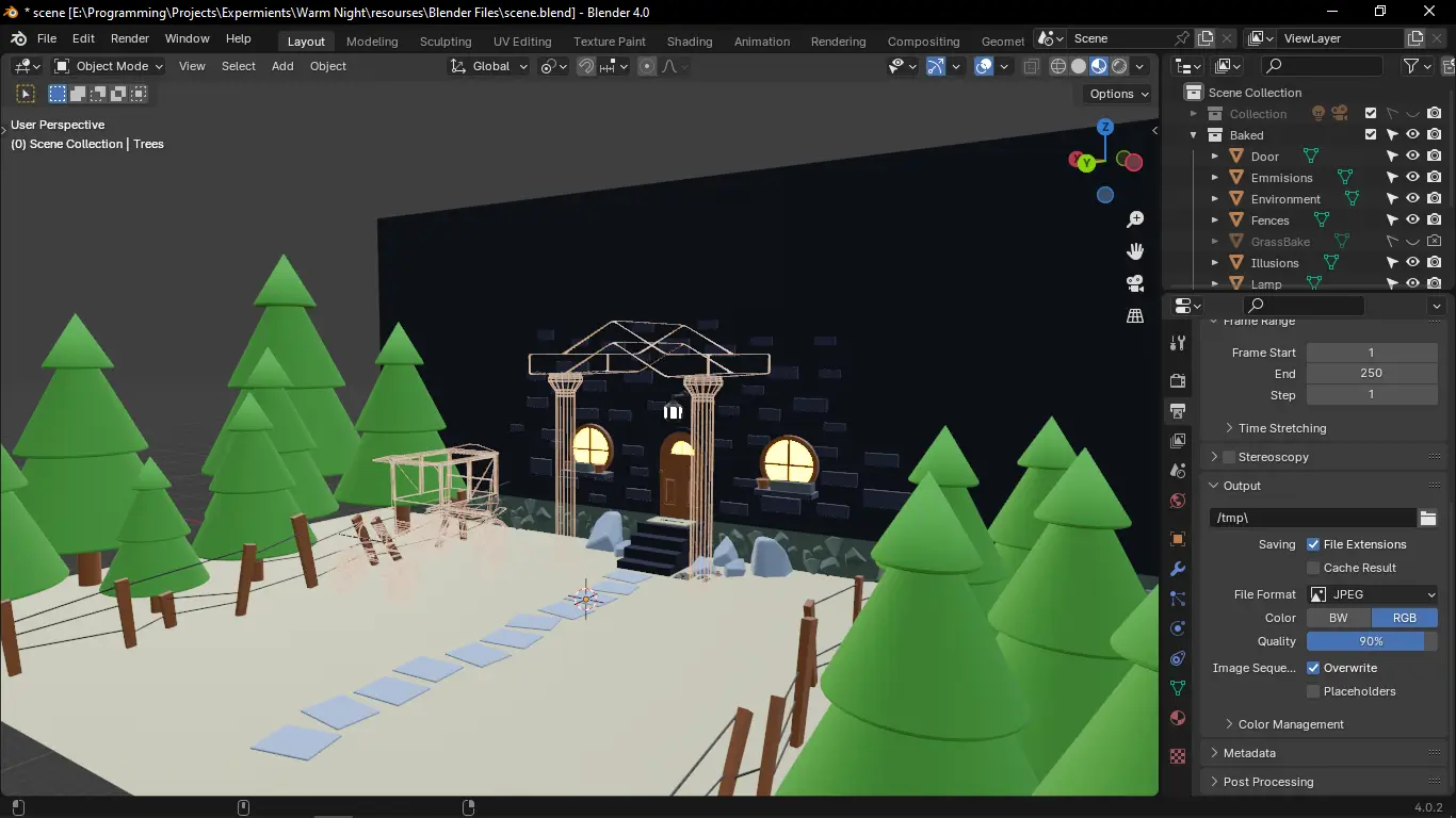 Everything is colored, but this was the material preview